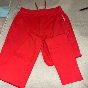 Alphalete Trace Joggers in Neon Pink